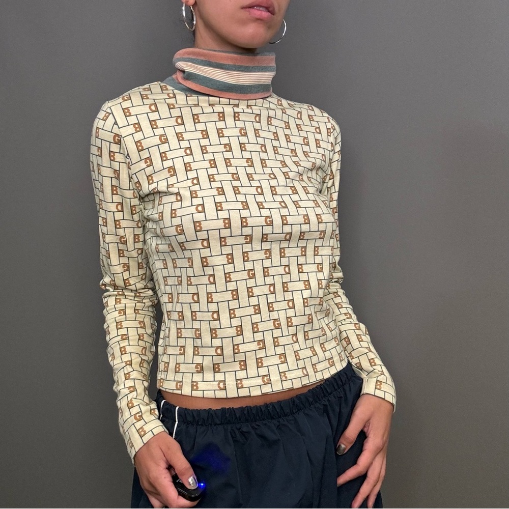 Cream Turtleneck